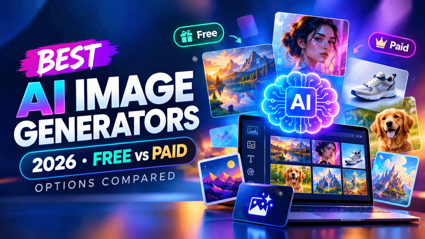Best AI Image Generators in 2026: Free and Paid Options Compared Best AI Image Generators